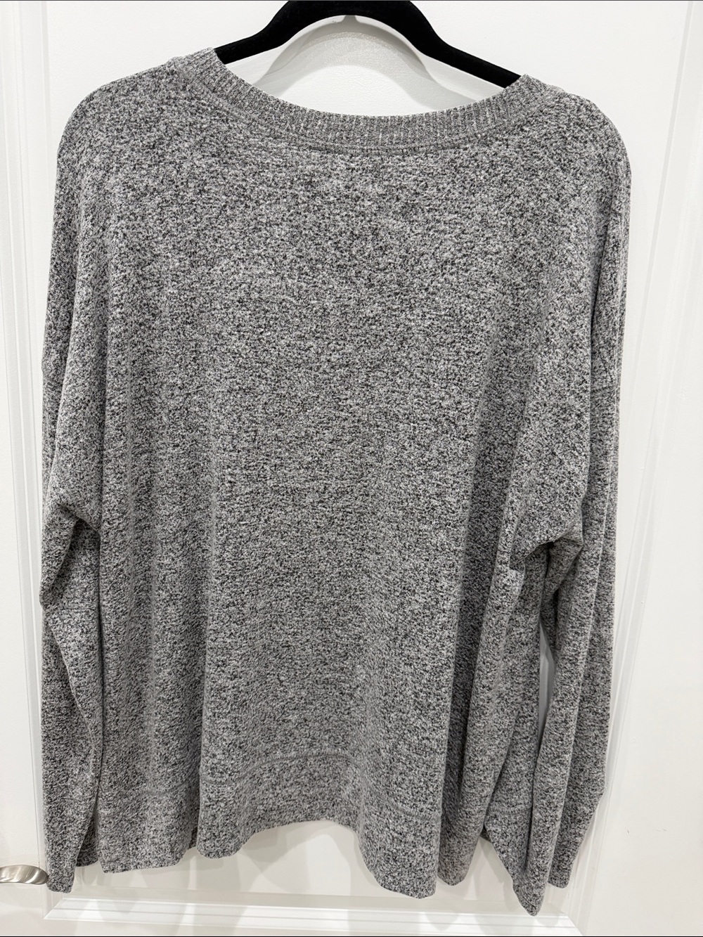 Lucky Brand Gray Heather Crewneck Sweater - Picture 5 of 5